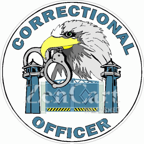 Correctional Officer Decal 827 2550 : Phoenix Graphics Your Online