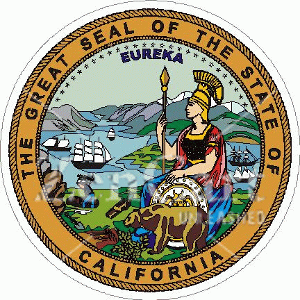 California State Seal Decal [5647] : Phoenix Graphics, Your Online ...