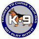 K-9 Trained To Chase Your Ass Decal