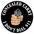 Concealed Weapon Decals