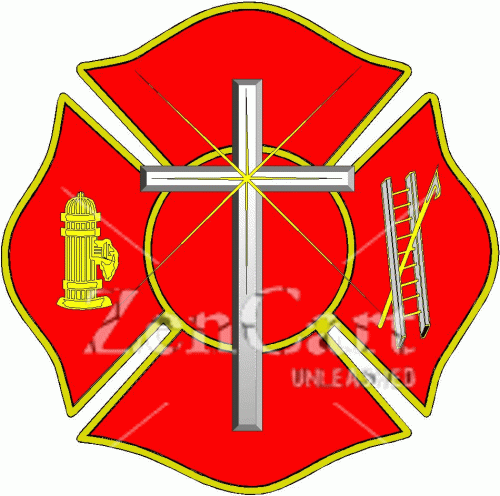 Christian Firefighter Decal [827-1229] : Phoenix Graphics, Your Online ...