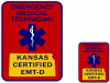 Kansas EMT-D Decal