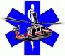 Star of Life w/ Helicopter Decal