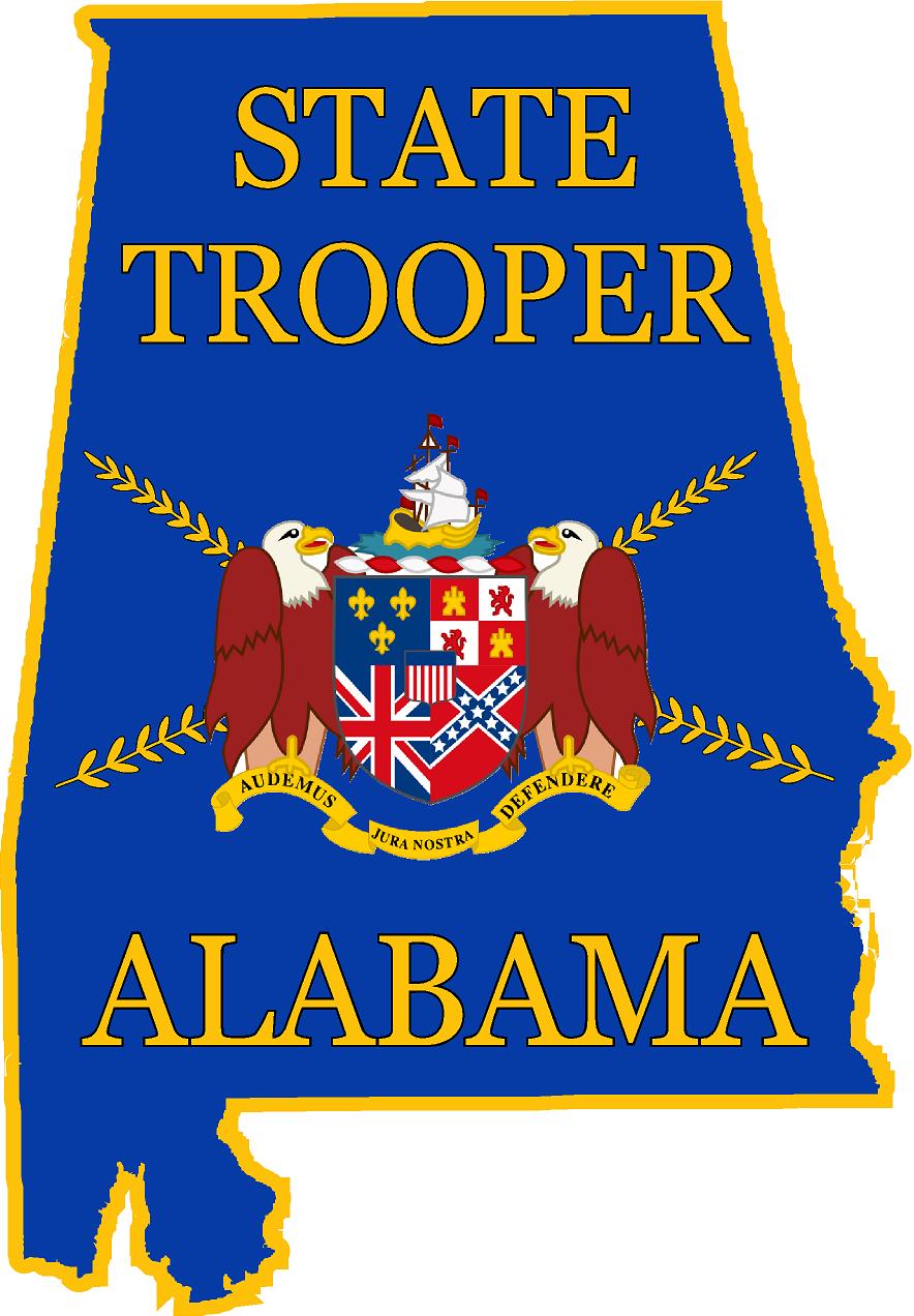 Alabama State Trooper Decal [7404] : Phoenix Graphics, Your Online ...