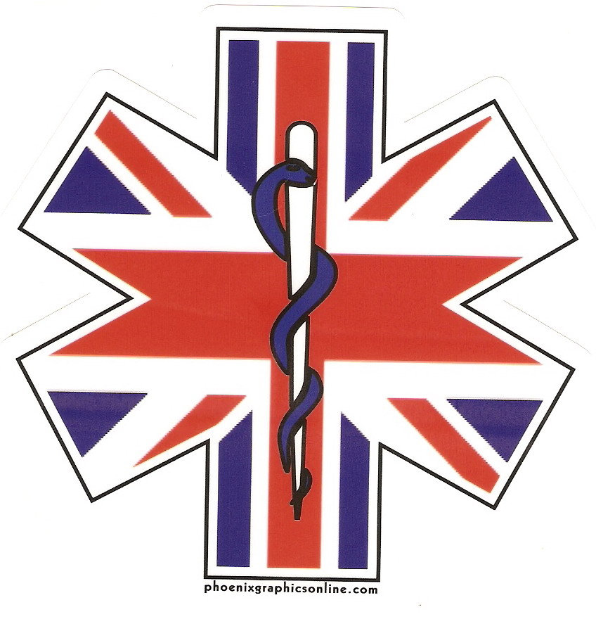 (image for) UK Star of Life Decal