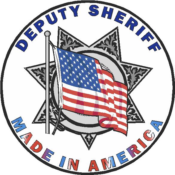 (image for) Deputy Sheriff Made In America Decal