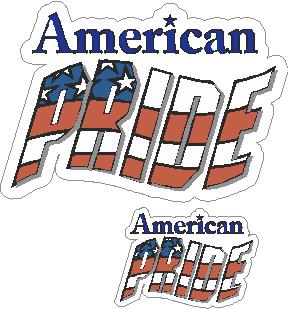 Modal Additional Images for American Pride Decal