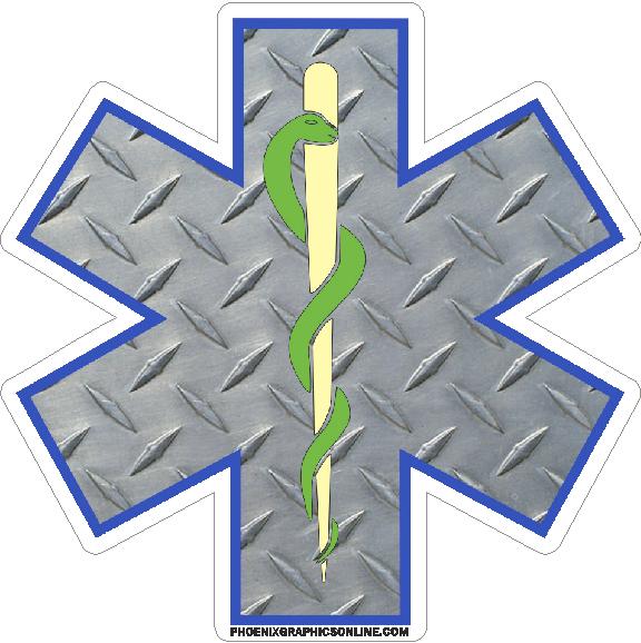 (image for) Star of Life Decal