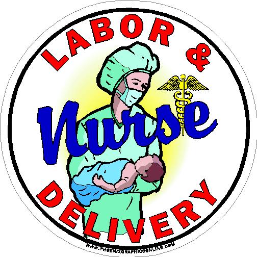 (image for) Labor & Delivery Nurse Decal