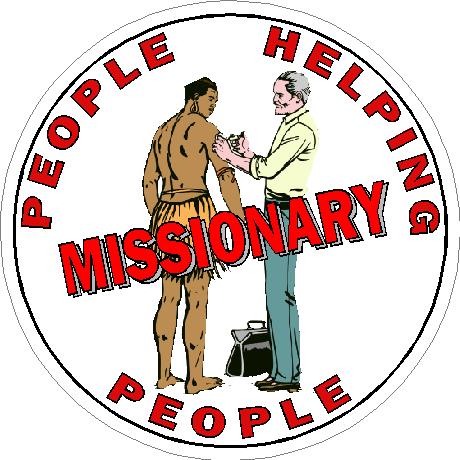 (image for) Missionary People Helping People Decal