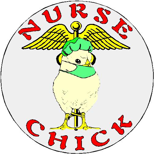 (image for) Nurse Chick Decal