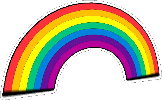 (image for) Rainbow Decal