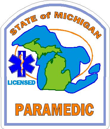 (image for) Michigan Paramedic Decal