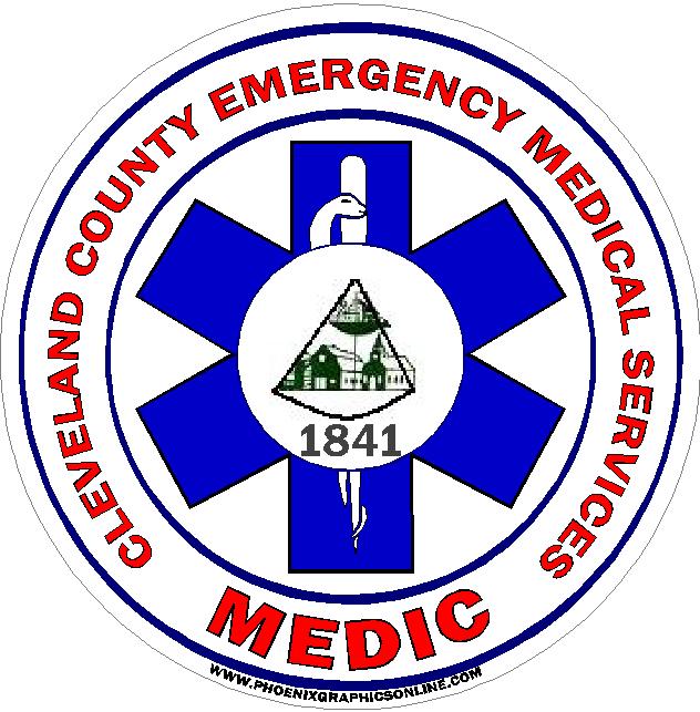 (image for) Cleveland CountyEMS Decal