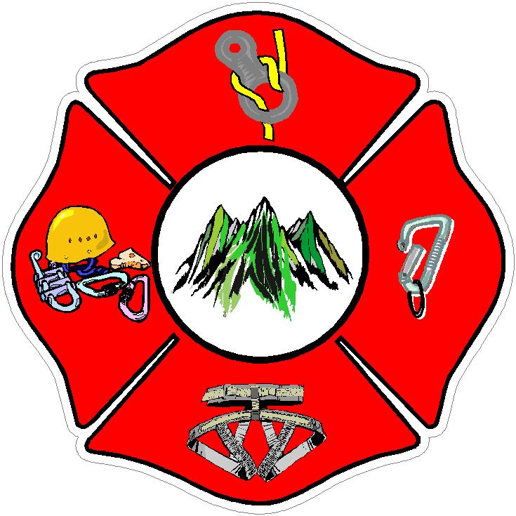 (image for) High Angle Rescue Maltese Cross Decal