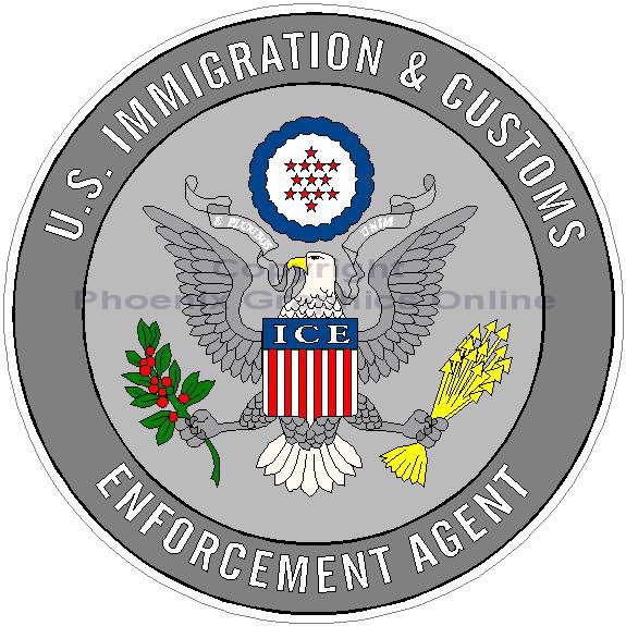 (image for) U.S. Immigration And Customs Enforcement Agent Decal
