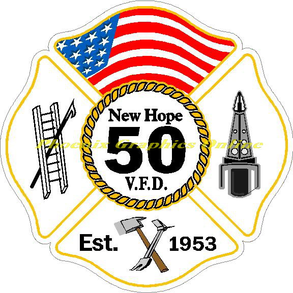 (image for) New Hope V.F.D. Sta. 50 Decal