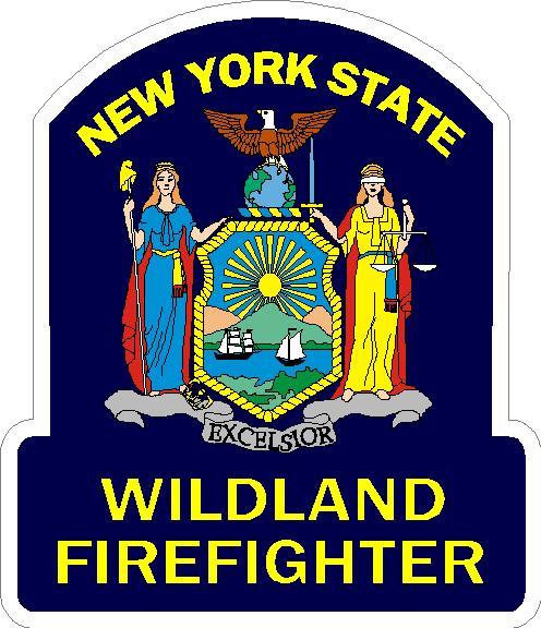 (image for) New York State Wildland Firefighter Decal