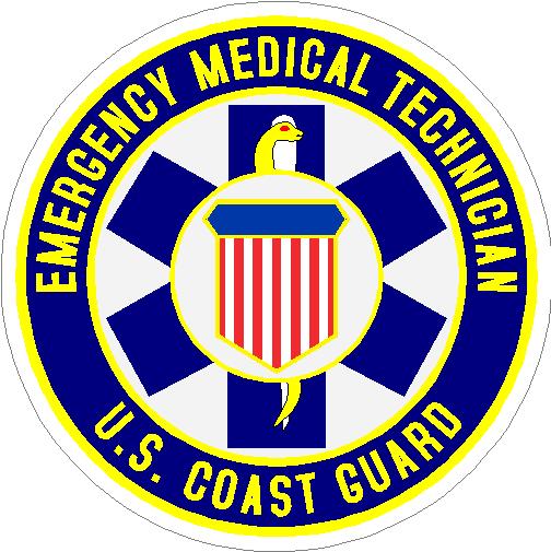 (image for) U.S. Coast Guard Emergency Medical Technician Decal