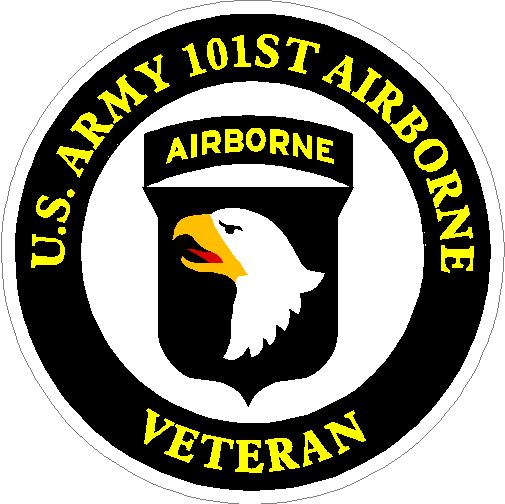 (image for) US Army 101st Airborne Veteran Decal