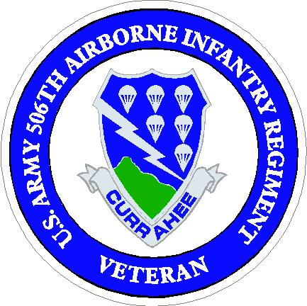 (image for) US Army 506th Airborne Infantry Regiment Veteran Decal