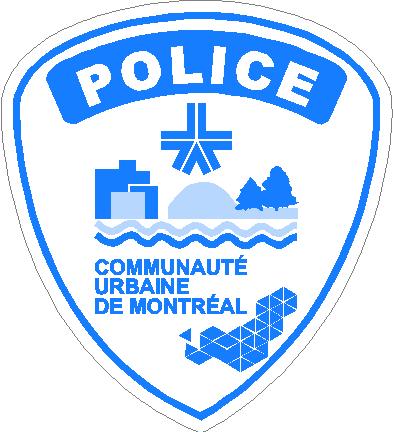 (image for) Montreal Canada Police Decal
