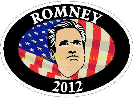 (image for) Romney 2012 Political Decal