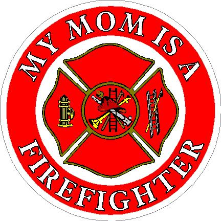 (image for) My Mom Is A Firefighter Decal