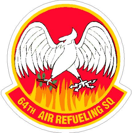 (image for) U.S. Air Force 64TH Air Refueling Squadron Decal