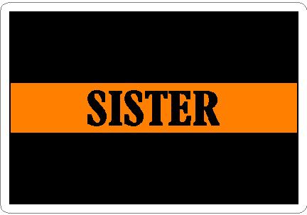 (image for) Orange Line Sister Fugitive Recovery Decal