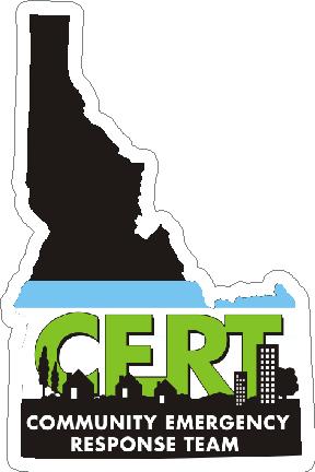 (image for) Idaho CERT Decal