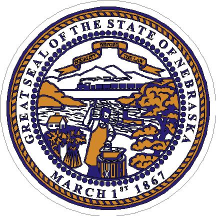 (image for) Nebraska State Seal Decal