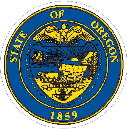 (image for) Oregon State Seal Decal